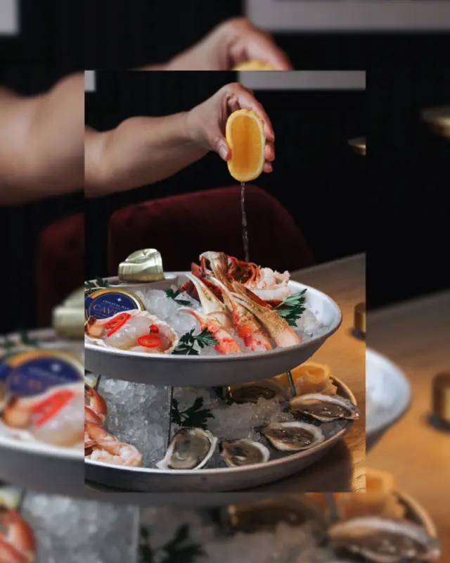 When ordinary won’t do. 🦪✨ Elevate your week with our Seafood Tower. Where our classic Oysters meet our newest friend CAVIAR... you won't want to miss this.

*Available upon request*

Reserve your getaway spot... link in bio 🔗