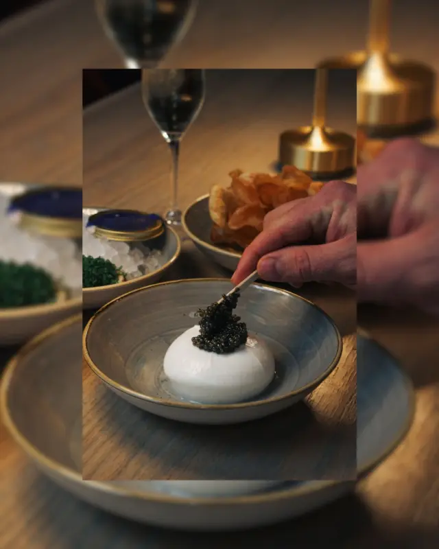 Partners in crime, partners in taste. Burrata + Caviar... much like Bonnie + Clyde they make the perfect co-conspirators. 🥂

🫴Reserve your table and join us for Caviar HEIST today. Link in bio!

*Made upon request