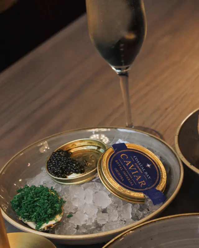 The thrill is in the timing. 🖤
Caviar HEIST is in full swing! Enjoy Coastal Bay Caviar and bold indulgence, only at HEIST.