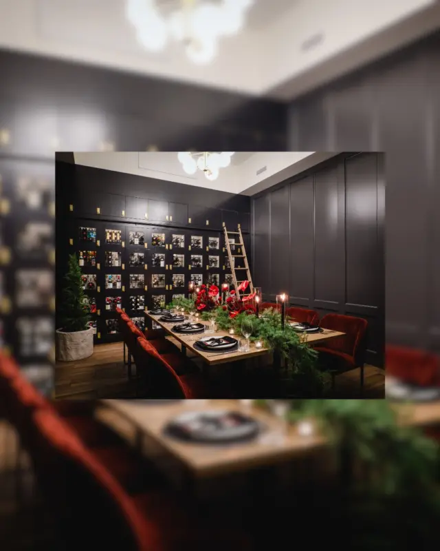 Planning a holiday gathering or private soirée? ✨
HEIST sets the scene for unforgettable celebrations this season.

Steal the moment. Book now: https://ow.ly/oVL850XBkxP