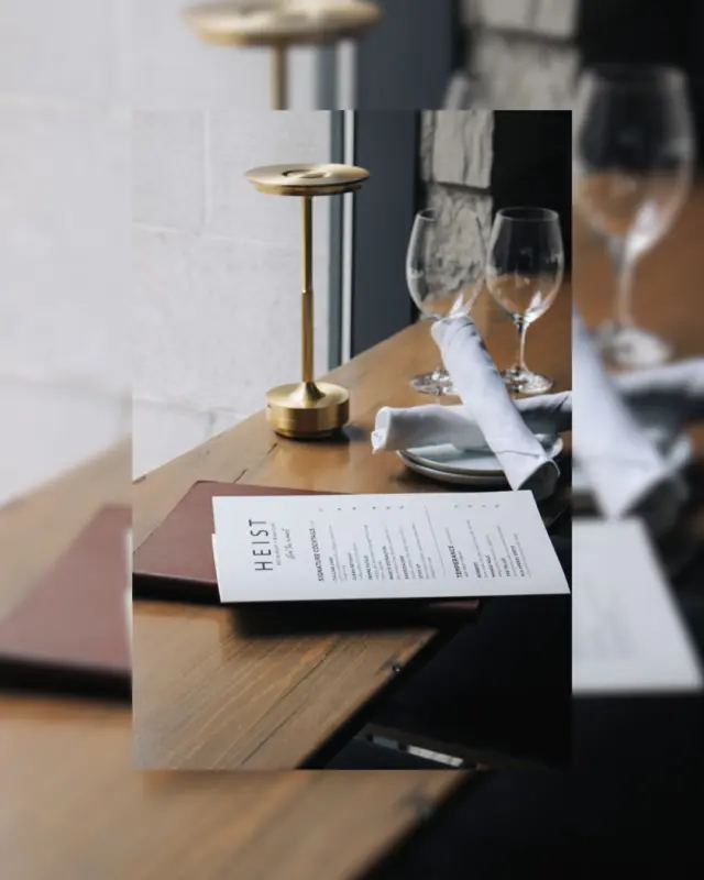 Grad week is coming in hot… and so are the reservations. 🔥🎓

Celebrate with a seamless evening of great food, exceptional wine, and professional photography to capture every moment. No rushing, no coordinating, just show up and enjoy.

Join us straight from the ceremony and let HEIST take care of the rest.

📅
 Monday: 3 PM – 10 PM
 Tuesday to Thursday: 12:30 PM – 10 PM
 Friday: 12:30 PM – 11 PM

Spots are limited. Book your grad dinner before it’s gone.

In collaboration with @mildred_coevents & @jackiehallphoto